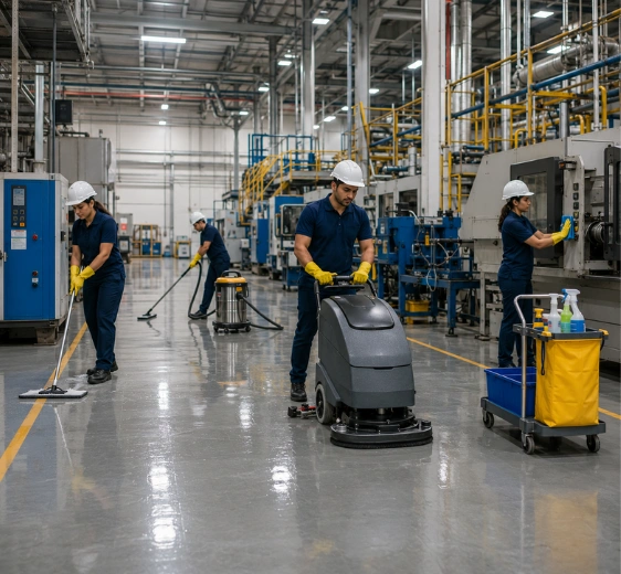 Professional Factory Cleaning Services