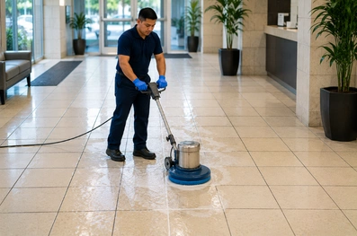 Tile Floor Cleaning