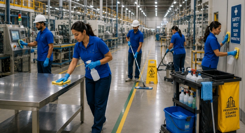Manufacturing Facility Cleaning Services
