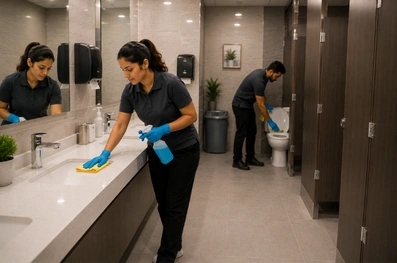 Restroom Cleaning