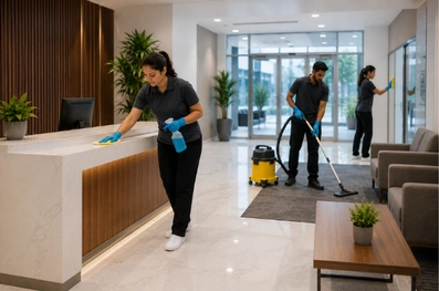 Reception Area Cleaning
