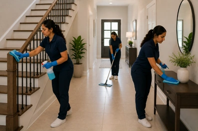 Staircase and Hallway Cleaning