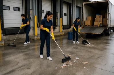 Loading Dock Cleaning